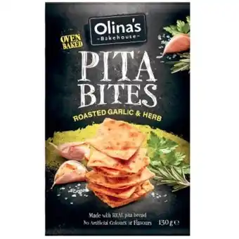 Olina's pita bites 130g