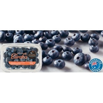 Coles Australian eureka blueberries 200g punnet offer