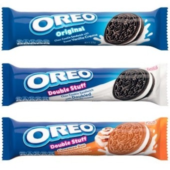 Coles Oreo cream biscuits 133g-147g offer