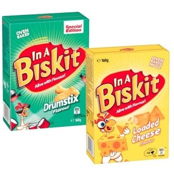 Coles In a biskit crackers 160g offer