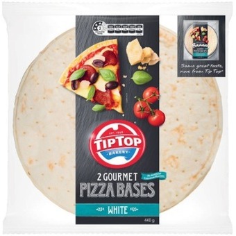 Tip top pizza base 2 pack 440g