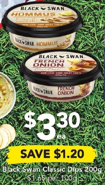 Drakes Black Swan Classic Dips 200g offer