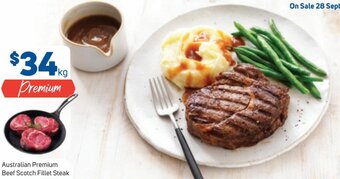 Foodland Australian Premium Beef Scotch Fillet Steak offer