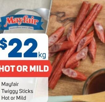 Foodland Mayfair Twiggy Sticks Hot Or Mild offer