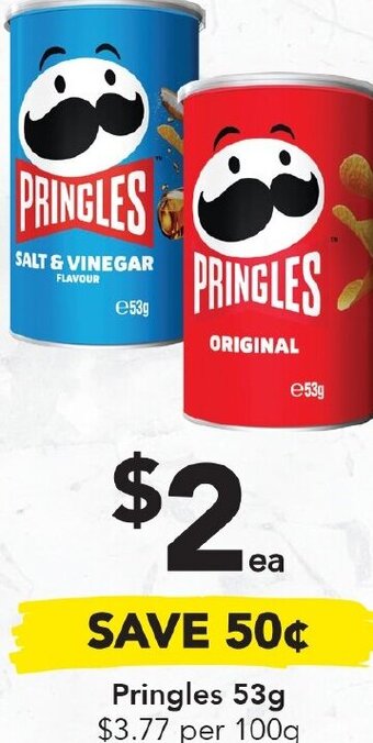 Drakes Pringles 53g offer