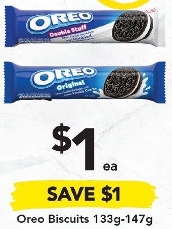 Drakes Oreo Biscuits 133g-147g offer