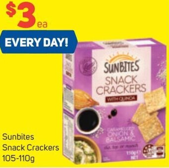 Foodland Sunbites Snack Crackers 105-110g offer