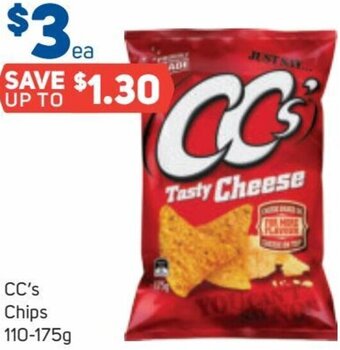 Foodland CC's Chips 110-175g offer