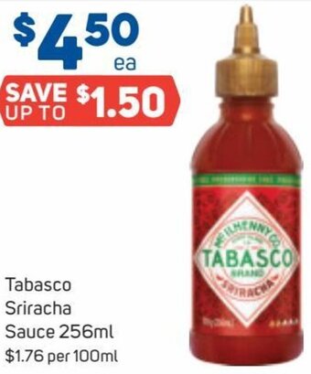 Tabasco Sriracha Sauce 256ml