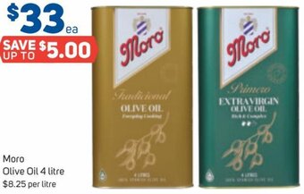 Foodland Moro Olive Oil 4 Litre offer