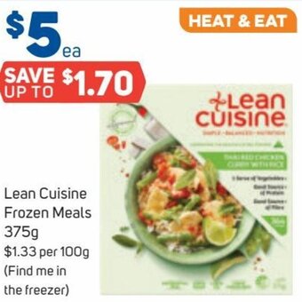 Foodland Lean Cuisine Frozen Meals 375g offer