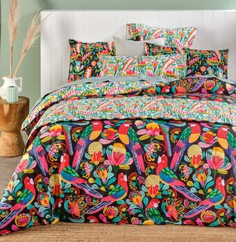 Spotlight Koo kirsten katz rosella paradise quilt cover set offer
