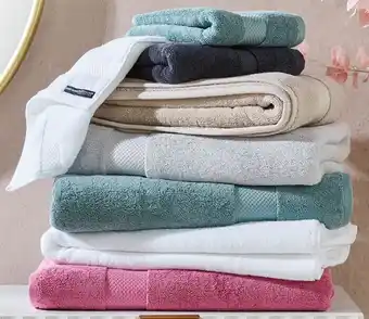 Spotlight 40% off logan & mason platinum oslo towel range offer