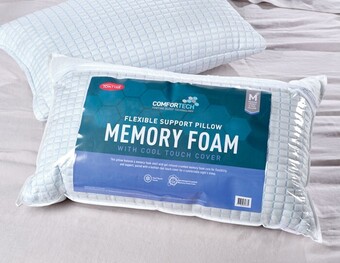 Spotlight Tontine memory foam pillow with cool touch cover offer