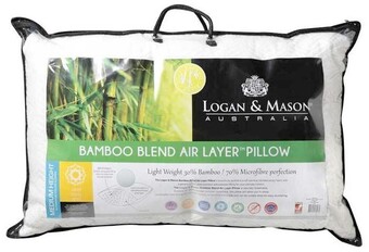 Spotlight 50% off logan & mason bamboo blend standard pillow offer