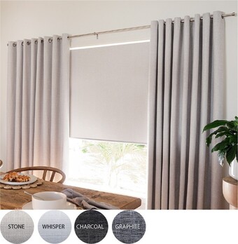 40% off neutrals blockout roller blinds