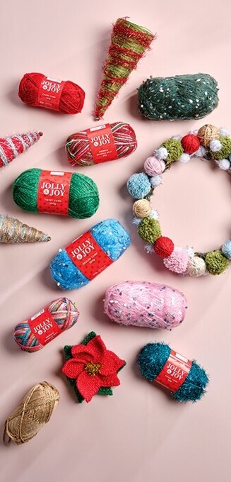 Spotlight All jolly & joy yarn offer