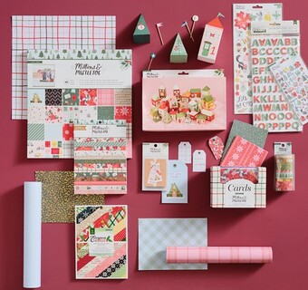 Spotlight American craft & crate paper paper pads, embellishments & stickers offer