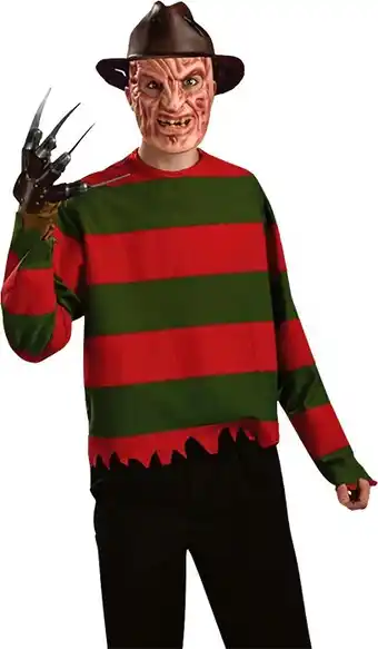 Spotlight Warner bros horror freddy krueger costume offer