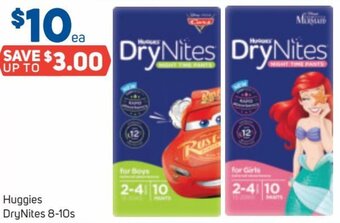 Foodland Huggies DryNites 8-10s offer