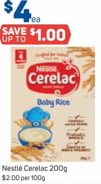Foodland Nestlé Cerelac 200g offer