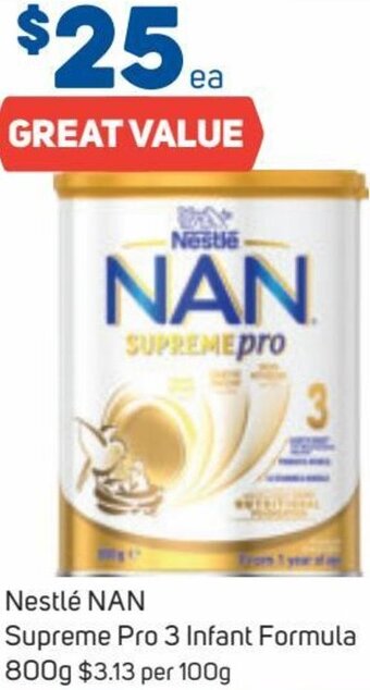 Nestlé NAN Supreme Pro 3 Infant Formula 800g