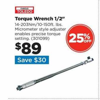 Repco Torque wrench 1-2 offer