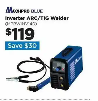 Repco Inverter art-tig welder mechpro blue offer