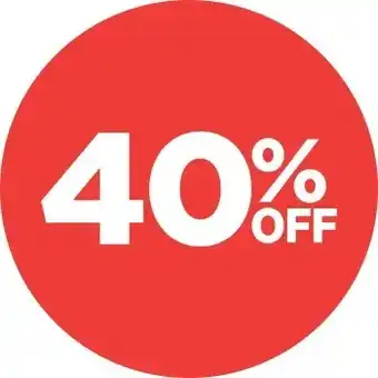 40% off clocks & mirrors