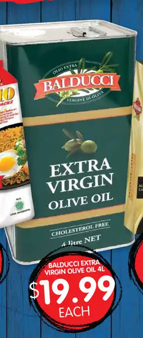 Spudshed Balducci Extra Virgin Olive Oil 4 Litre offer