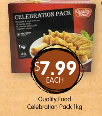 Spudshed Quality Food Celebration Pack 1kg offer