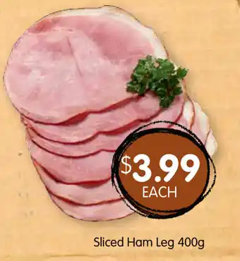 Spudshed Sliced Ham Leg 400g offer