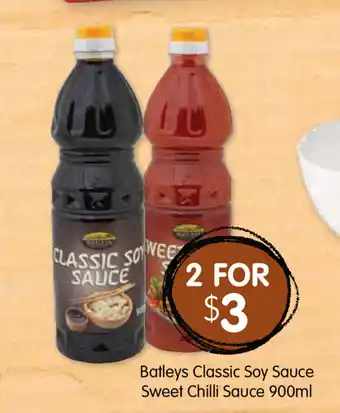 Spudshed Batleys Classic Soy Sauce Sweet Chilli Sauce 900ml offer