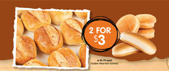 Spudshed Golden West Roll Varieties offer