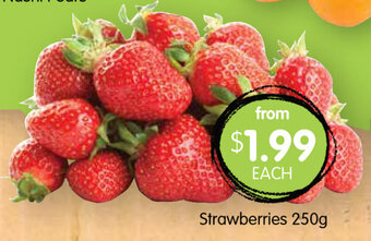 Spudshed Strawberries 250g offer