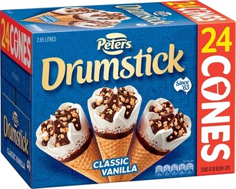IGA Peters drumstick or family variety 24 pack selected varieties offer
