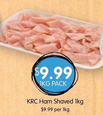 Spudshed KRC Ham Shaved 1kg offer