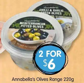 Annabella's Olives Range 220g