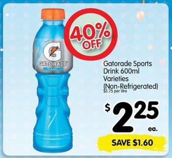 Spar Gatorade Sports Drink 600ml offer