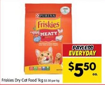 Friskies Dry Cat Food 1kg