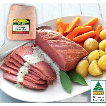 IGA Australian beef corned silverside offer