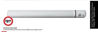 Coles Urbanworx sensor light offer