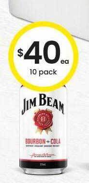 The Bottle O Jim beam offer