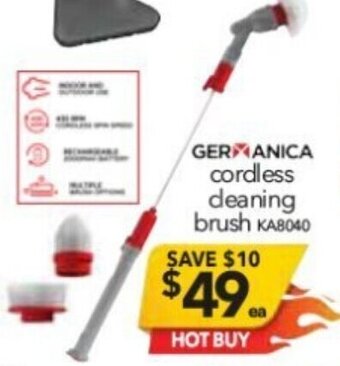 Cheap as Chips Germanica Cordless Cleaning Brush offer