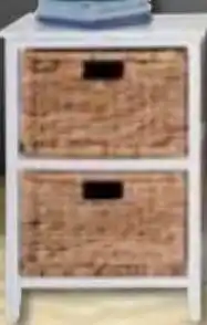 Cheap as Chips 2 Drawer Chest 40x30x57cm offer