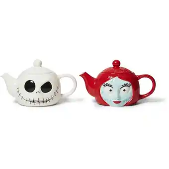 BIG W The nightmare before christmas jack & sally tea pot assorted offer
