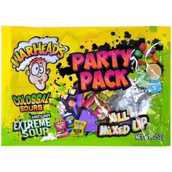BIG W Warheads party pack 252g offer