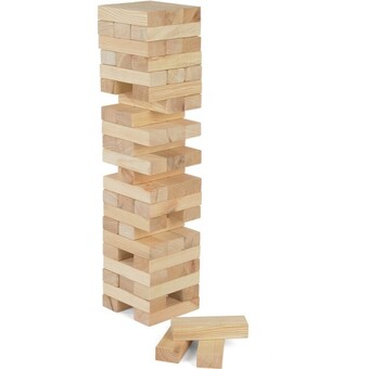 BIG W Garden games wooden stack n fall offer