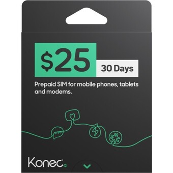 BIG W Konec $25 essential sim starter pack offer