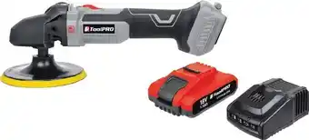 SuperCheap Auto Toolpro 18v brushless polisher skin & battery/charger combo^ offer